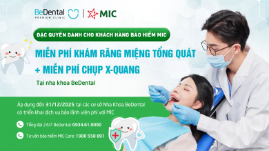 BeDental “bắt tay” MIC triển khai bảo lãnh viện phí nha khoa